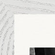 This is Where He Stood Framed print 20x25 cm / 8x10″ White frame corner detail