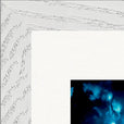 Bubbles and Sky Sticks Framed print 20x25 cm / 8x10″ White frame corner detail