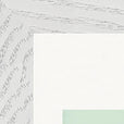Lacey Leg Framed print 20x25 cm / 8x10″ White frame corner detail