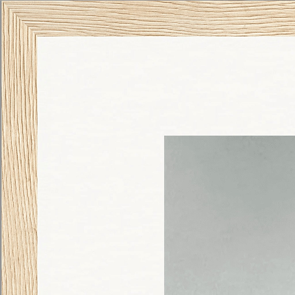 Everyday Hero Framed print 20x25 cm / 8x10″ Wood frame corner detail