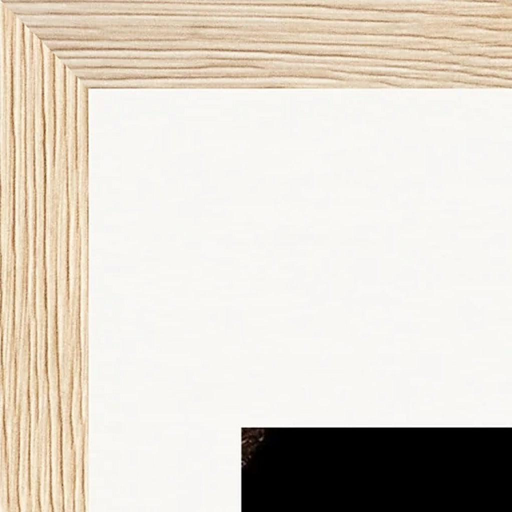 Face It Framed print 20x25 cm / 8x10″ Wood frame corner detail