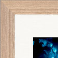 Bubbles and Sky Sticks Framed print 20x25 cm / 8x10″ Wood frame corner detail