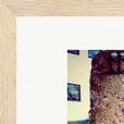 Wash It Framed print 20x25 cm / 8x10″ Wood frame corner detail
