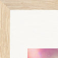 Indigo Sky Framed print 20x25 cm / 8x10″ Wood frame corner detail