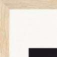 On the Road Framed print 20x25 cm / 8x10″ Wood frame corner detail