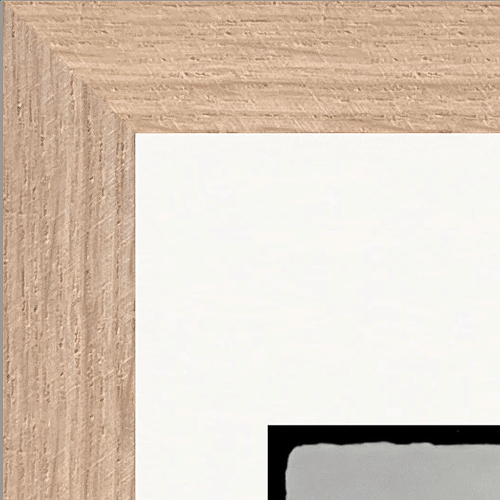 Circle of Life Framed print 20x25 cm / 8x10″ Wood frame corner detail