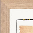 Kiss My Ass Framed print 20x25 cm / 8x10″ Wood frame corner detail