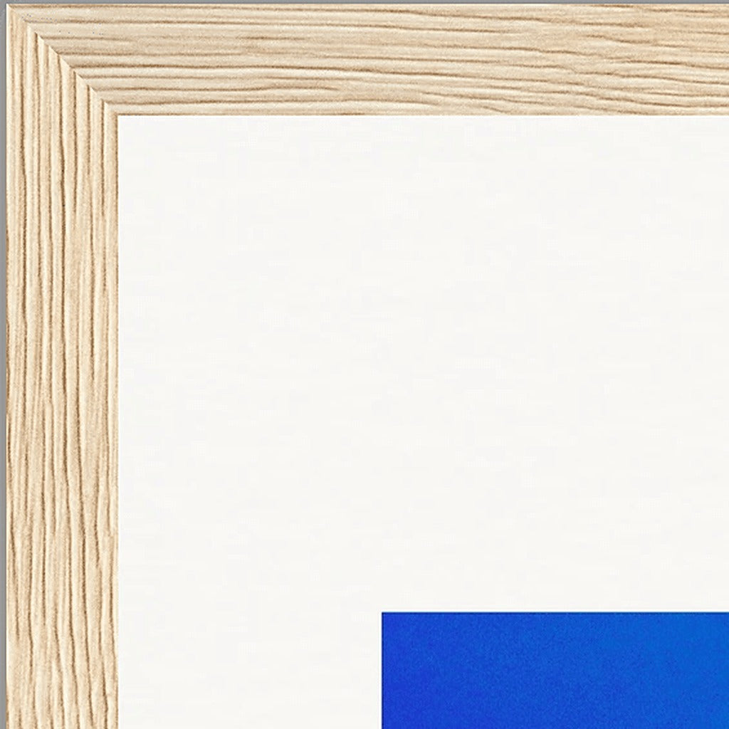 Nocturne Velvet Framed print 20x25 cm / 8x10″ Wood frame corner detail