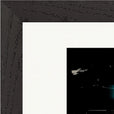 Vibe of Life Framed print 21x29.7 cm / 8x12" Black frame corner detail