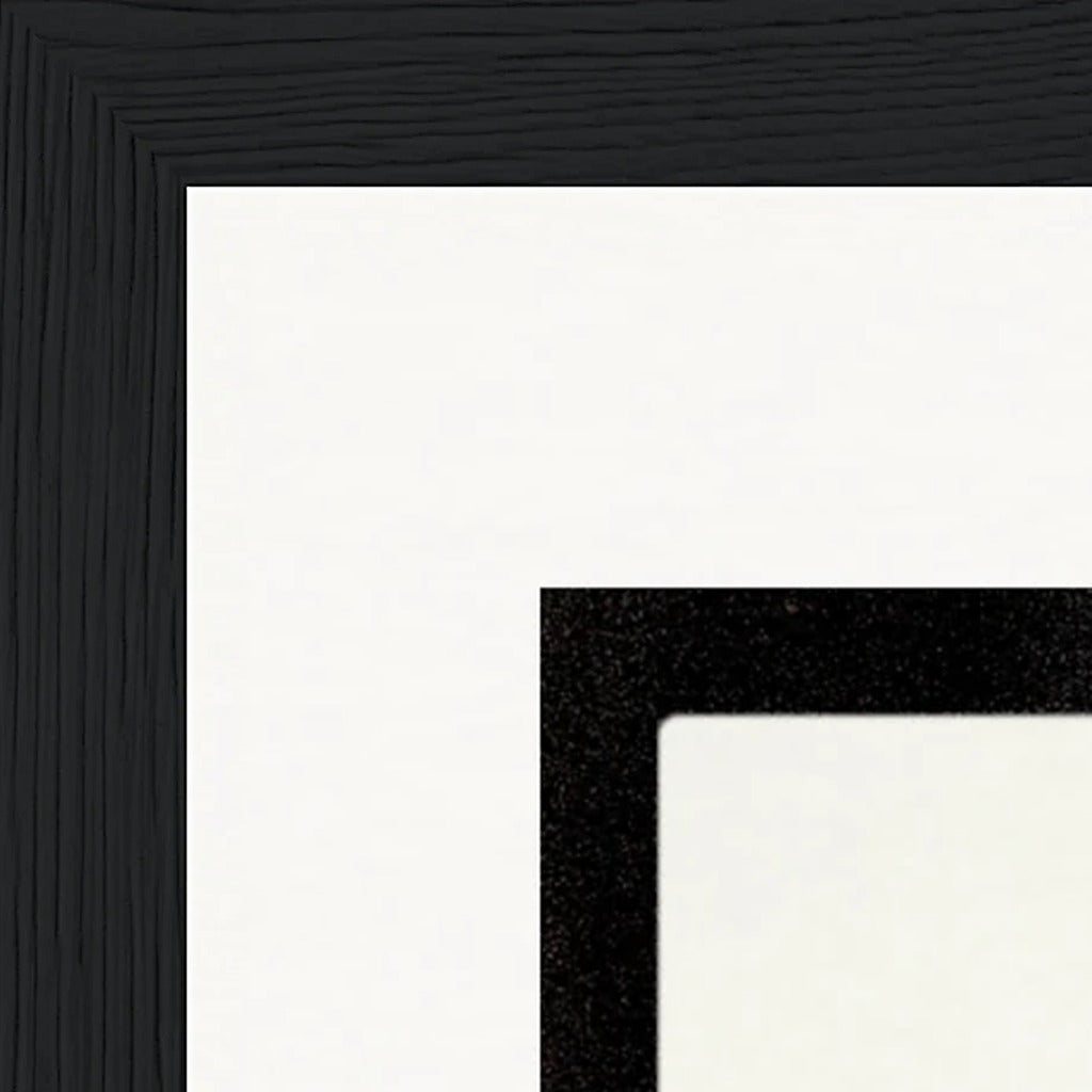 Little Secret Framed print 21x29.7 cm / 8x12" Black frame corner detail