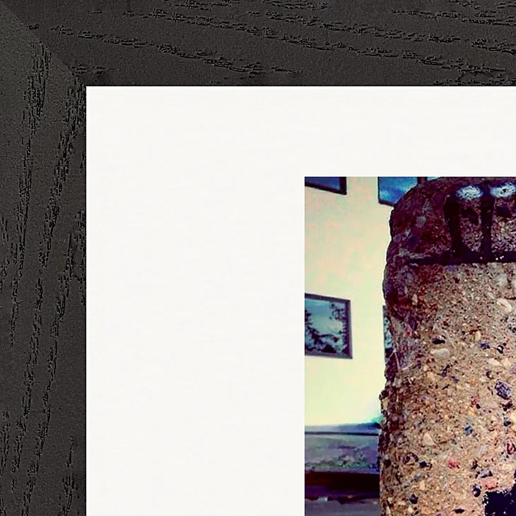 Wash It Framed print 21x29.7 cm / 8x12" Black frame corner detail