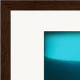 Northern Soul Framed print 21x29.7 cm / 8x12" Dark wood frame corner detail