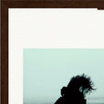 Misty Mind Framed print 21x29.7 cm / 8x12" Dark wood frame corner detail