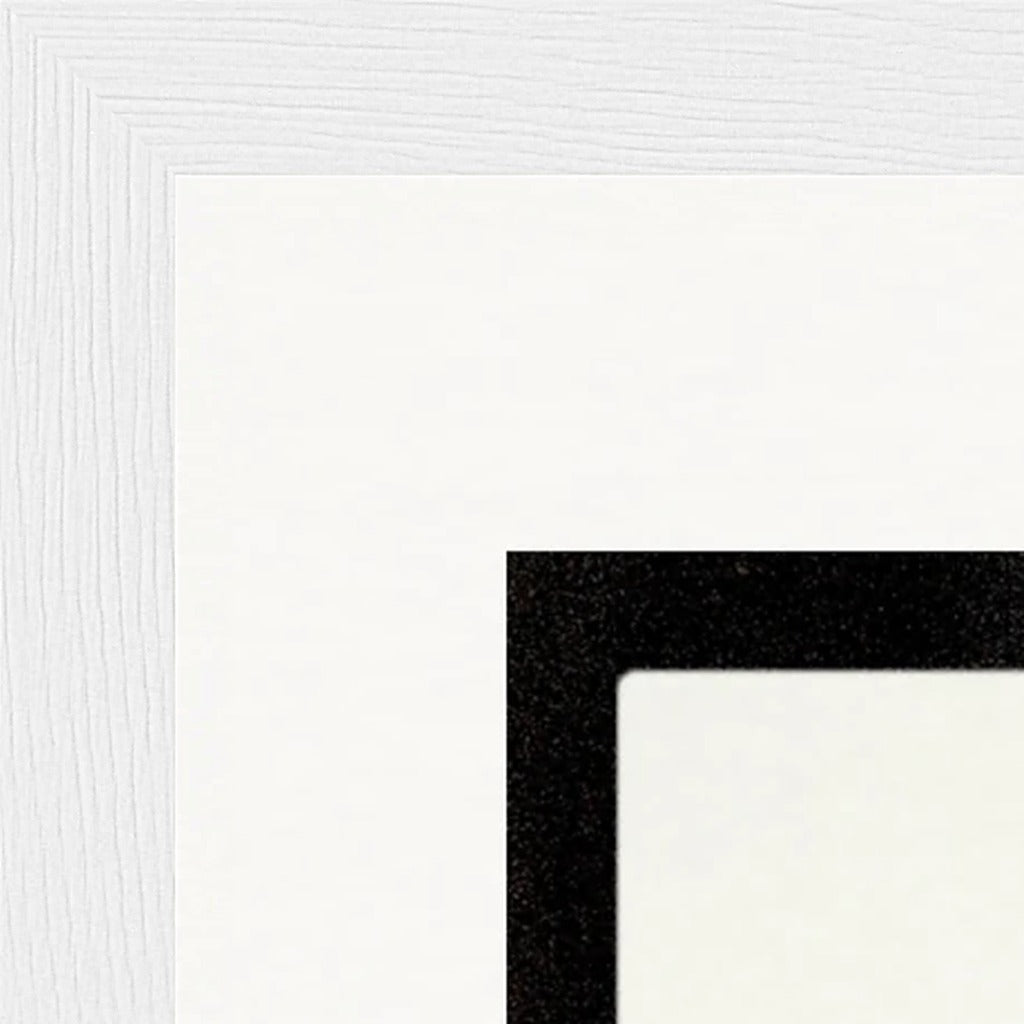 Little Secret Framed print 21x29.7 cm / 8x12" White frame corner detail