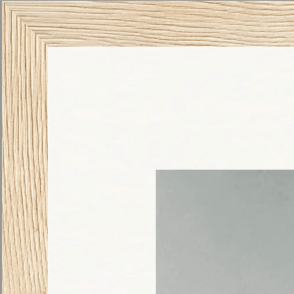 Everyday Hero Framed print 21x29.7 cm / 8x12" Wood frame corner detail