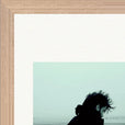 Misty Mind Framed print 21x29.7 cm / 8x12" Wood frame corner detail