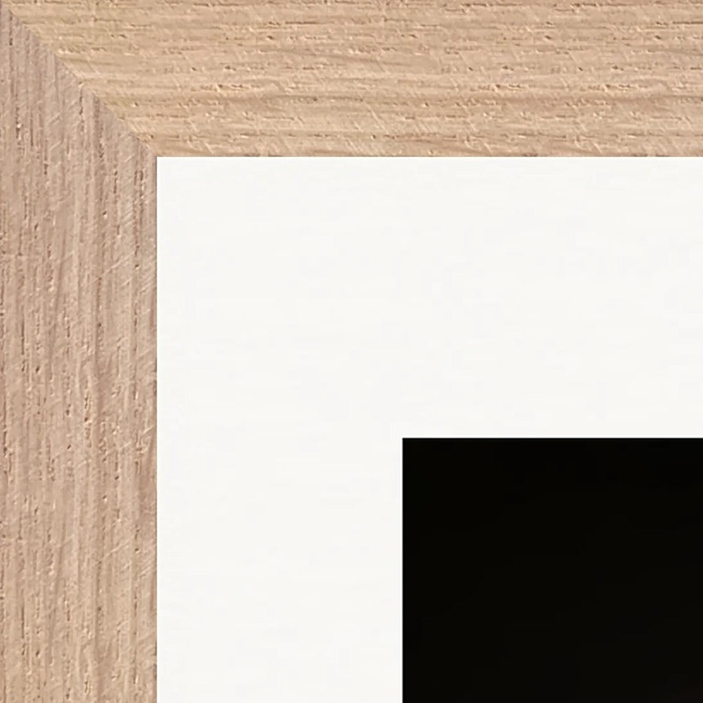 A Dreamer’s Strength Framed print 21x29.7 cm / 8x12" Wood frame corner detail