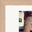 Wash It Framed print 21x29.7 cm / 8x12" Wood frame corner detail
