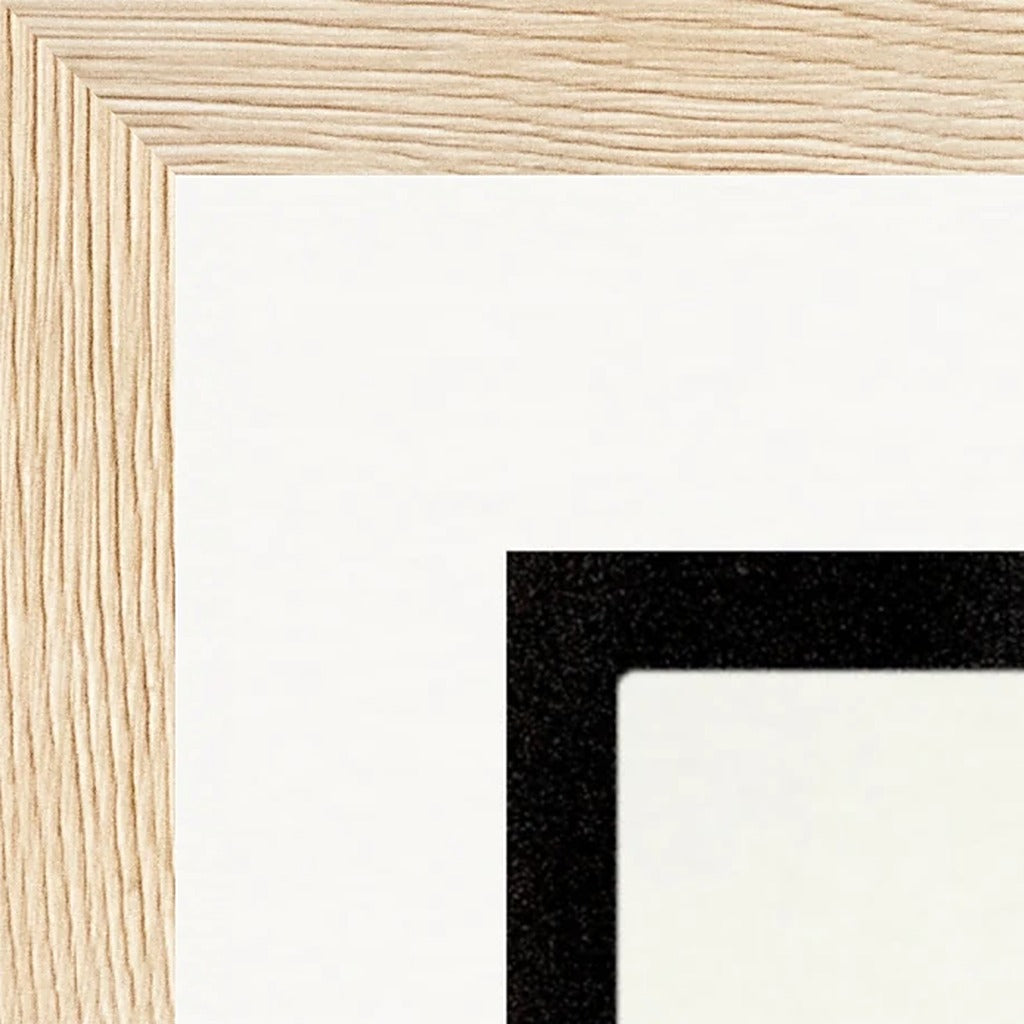 Little Secret Framed print 21x29.7 cm / 8x12" Wood frame corner detail