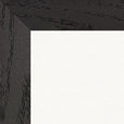Indigo Sky Framed print 27x35 cm / 11x14″ Black frame corner detail