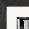 Old Star Framed print 27x35 cm / 11x14″ Black frame corner detail