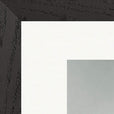 Everyday Hero Framed print 27x35 cm / 11x14″ Black frame corner detail