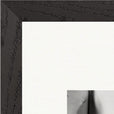 Synch'd Hands Framed print 27x35 cm / 11x14″ Black frame corner detail