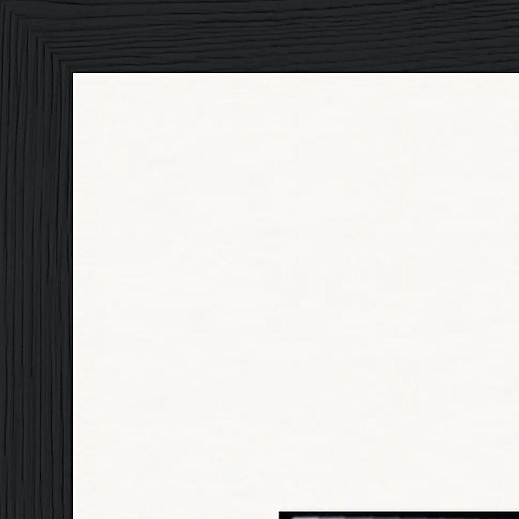 Ready to Fly Framed print 27x35 cm / 11x14″ Black frame corner detail