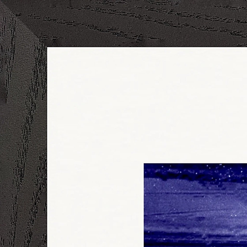 The Unwritten Path Framed print 27x35 cm / 11x14″ Black frame corner detail