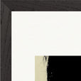 Shadow of Self Framed print 27x35 cm / 11x14″ Black frame corner detail