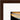 Cosmic Reflections Framed print 27x35 cm / 11x14″ Dark wood frame corner detail