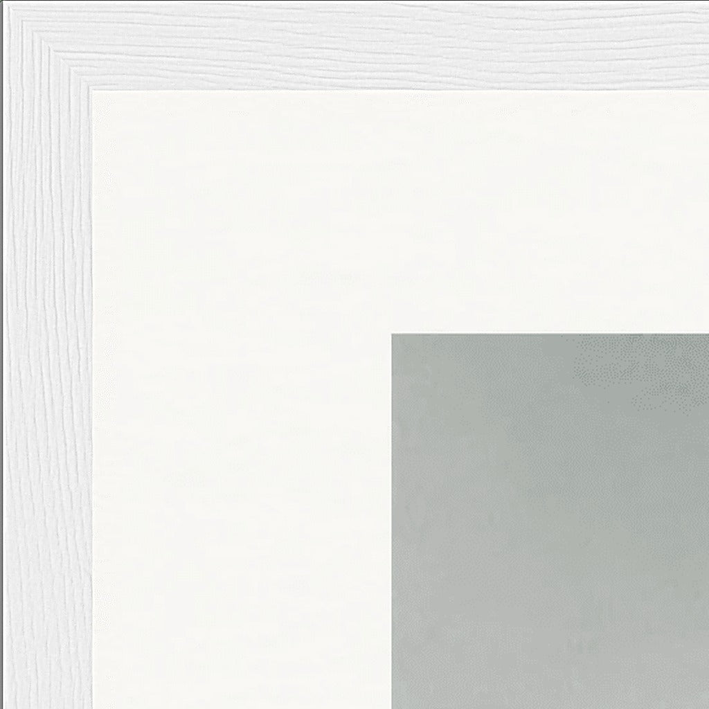 Everyday Hero Framed print 27x35 cm / 11x14″ White frame corner detail