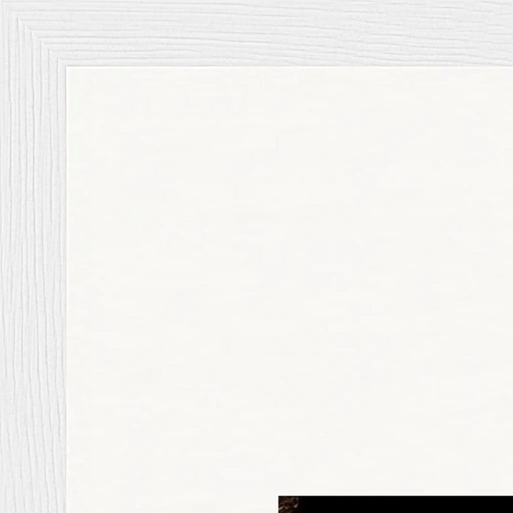 Face It Framed print 27x35 cm / 11x14″ White frame corner detail