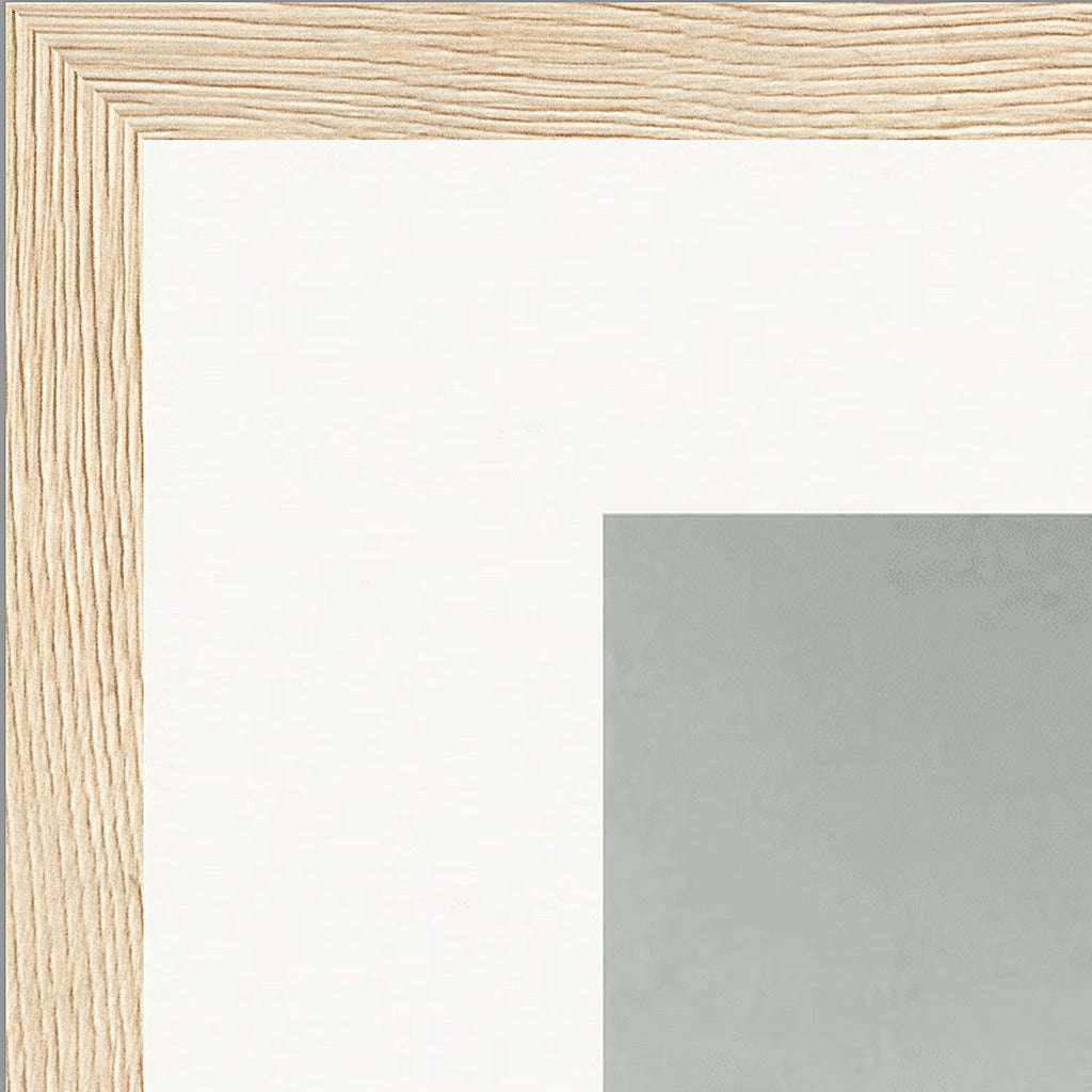 Everyday Hero Framed print 27x35 cm / 11x14″ Wood frame corner detail