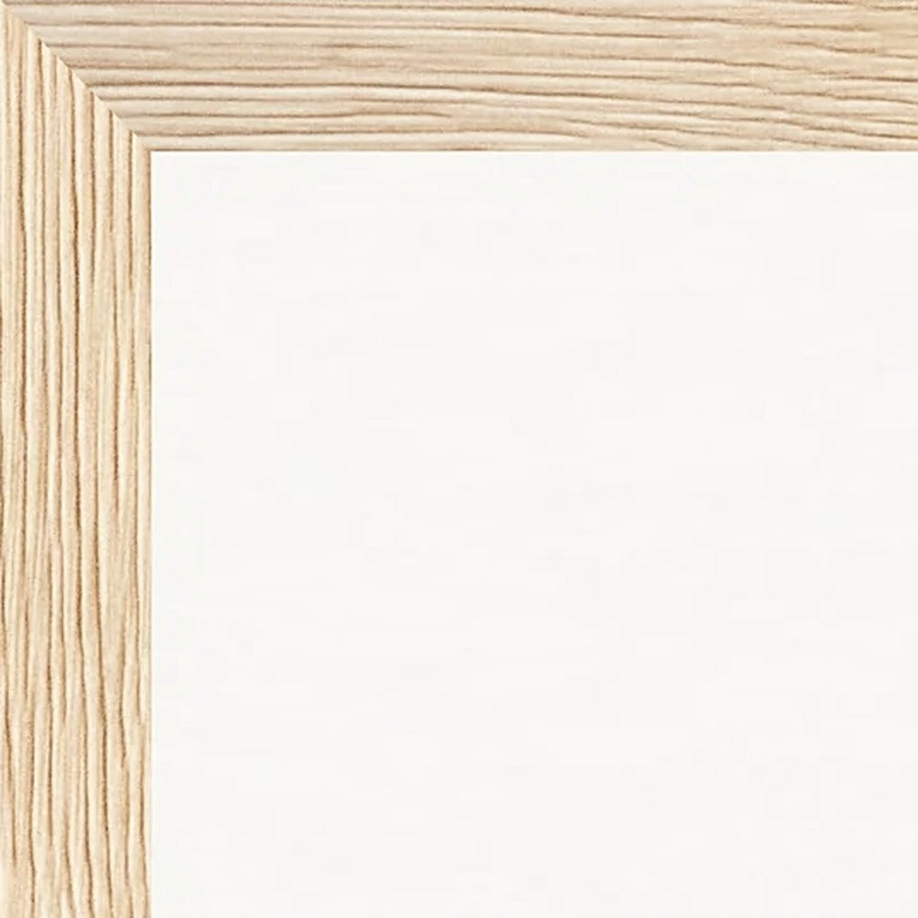 Indigo Sky Framed print 27x35 cm / 11x14″ Wood frame corner detail