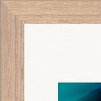 Around and Around Framed print 27x35 cm / 11x14″ Wood frame corner detail