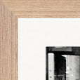 Old Star Framed print 27x35 cm / 11x14″ Wood frame corner detail