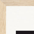 On the Road Framed print 27x35 cm / 11x14″ Wood frame corner detail