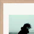 Misty Mind Framed print 27x35 cm / 11x14″ Wood frame corner detail