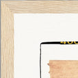Kiss My Ass Framed print 27x35 cm / 11x14″ Wood frame corner detail
