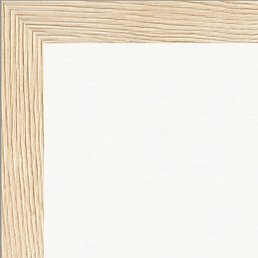 Underwater Flight Framed print 27x35 cm / 11x14″ Wood frame corner detail