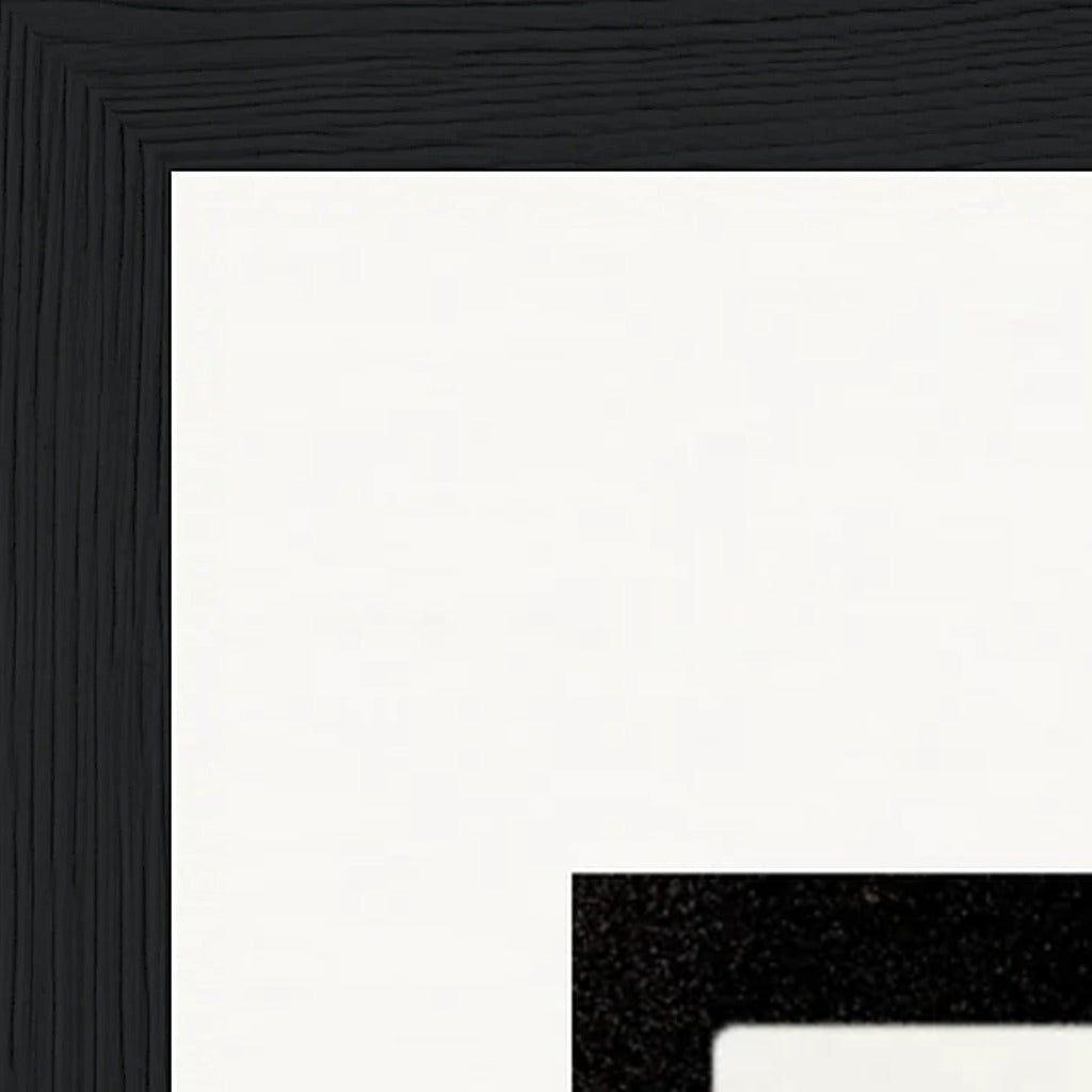 Little Secret Framed print 28x43  cm / XL (11x17″) Black frame corner detail
