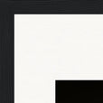 A Dreamer’s Strength Framed print 28x43  cm / XL (11x17″) Black frame corner detail