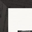 Old Star Framed print 28x43  cm / XL (11x17″) Black frame corner detail