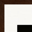 A Dreamer’s Strength Framed print 28x43  cm / XL (11x17″) Dark wood frame corner detail
