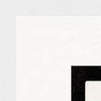 Little Secret Framed print 28x43  cm / XL (11x17″) White frame corner detail