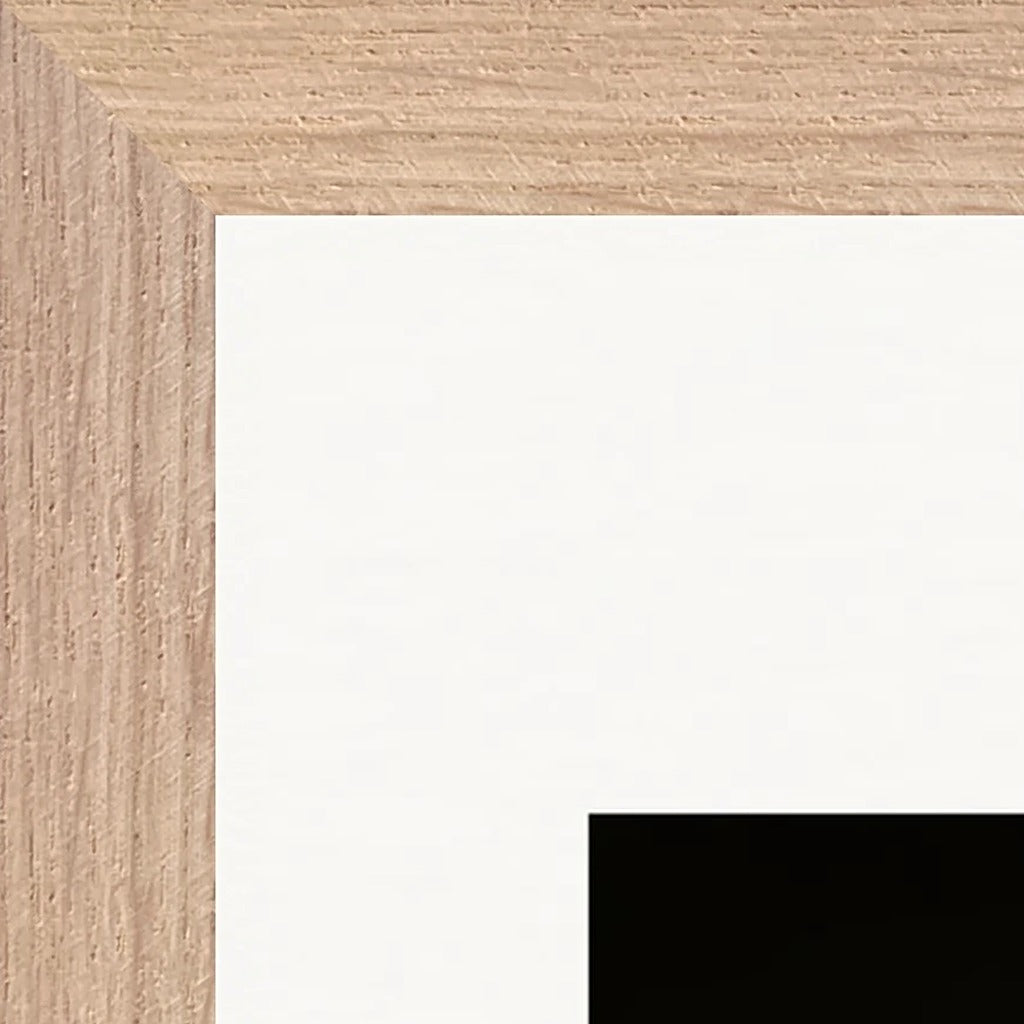 A Dreamer’s Strength Framed print 28x43  cm / XL (11x17″) Wood frame corner detail
