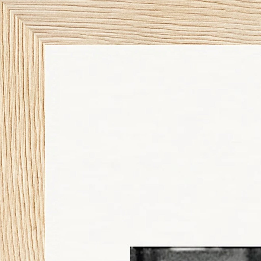 Old Star Framed print 28x43  cm / XL (11x17″) Wood frame corner detail