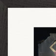 Never too Late Framed print A3 (29.7 x 42  cm) Black frame corner detail