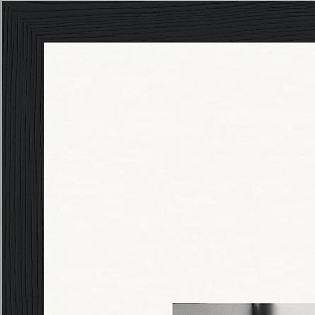 Synch'd Hands Framed print A3 (29.7 x 42  cm) Black frame corner detail
